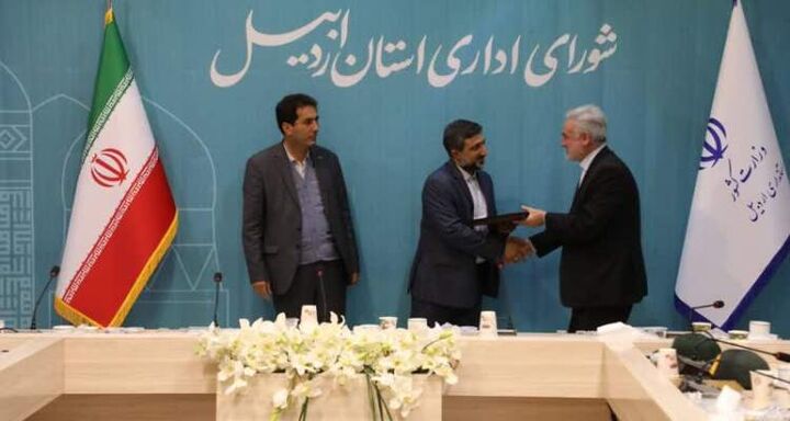 معرفی بنیاد شهید و امور ایثارگران استان اردبیل به عنوان دستگاه برتر در جشنواره شهید رجایی معرفی بنیاد شهید و امور ایثارگران استان اردبیل به عنوان دستگاه برتر در جشنواره شهید رجایی