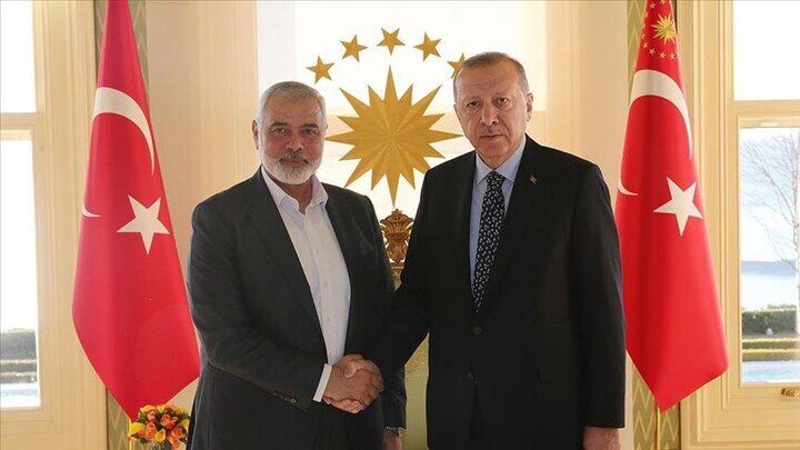 محورهای رایزنی «اردوغان» با «هنیه»