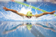 رقابت شنا آزاد در زاهدان برگزار شد