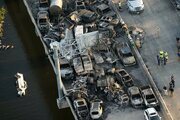 تصادف زنجیره‌ای در نیواورلئان آمریکا؛ «مه غلیظ جان ۷ نفر را گرفت»