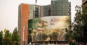 «سیل غیرت» در دیوارنگاره میدان ولی‌عصر(عج) تهران نقش بست