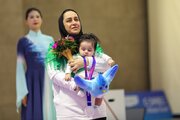 مدال نقره پاراآسیایی بر گردن نوزاد سه ماهه!+ عکس