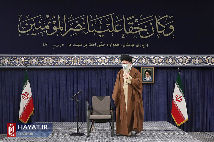 دیدار رهبر انقلاب با اعضای کنگره بزرگداشت شهدای استان لرستان