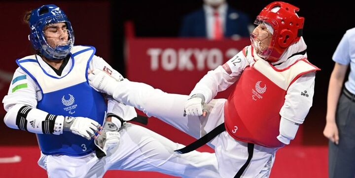 اشاره ملیپوش پاراتکواندو به داوری نامناسب اشاره ملیپوش پاراتکواندو به داوری نامناسب