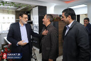 تصاویر/ حضور رئیس بنیاد شهید در منزل شهید آرمان علی وردی