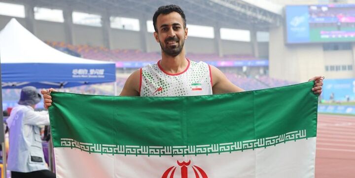 علیرضا زارع اولین طلای روز چهارم علیرضا زارع اولین طلای روز چهارم