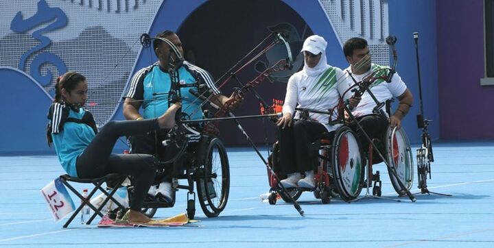 تیرانداز بیدست طلایی شد تیرانداز بیدست طلایی شد