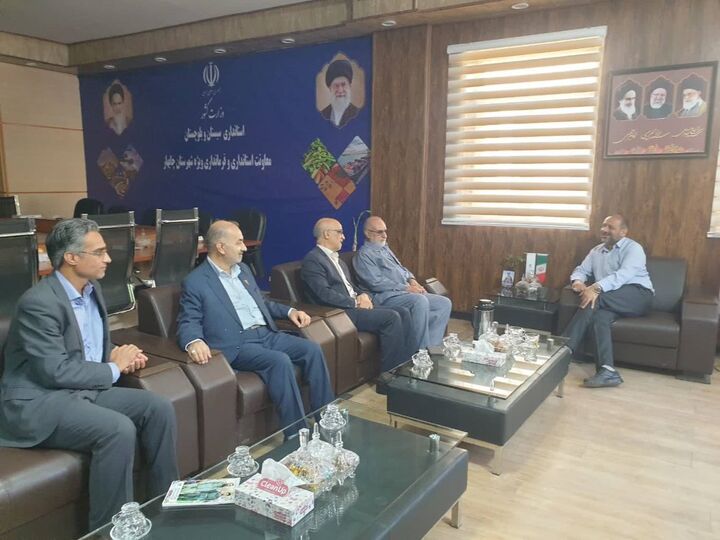 دیدار مدیر کل بنیاد شهید و امور ایثارگران استان با فرماندار شهرستان چابهار دیدار مدیر کل بنیاد شهید و امور ایثارگران استان با فرماندار شهرستان چابهار