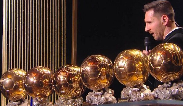 مسی با هشت توپ طلا دست نیافتنی تر از همیشه مسی با هشت توپ طلا دست نیافتنی تر از همیشه