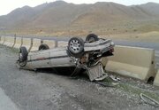 واژگونی خودرو در محور خاش ایرانشهر۳فوتی و دو مصدوم بر جا گذاشت
