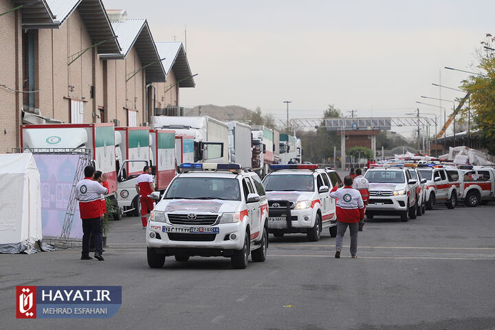 تجهیز مراکز عملیاتی شعب جمعیت هلال احمر استان تهران