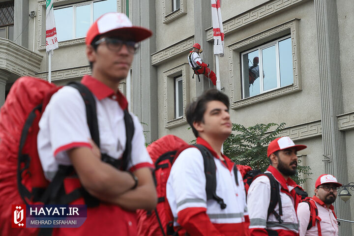 تجهیز مراکز عملیاتی شعب جمعیت هلال احمر استان تهران