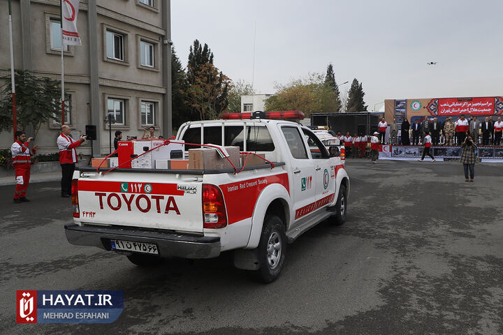 تجهیز مراکز عملیاتی شعب جمعیت هلال احمر استان تهران