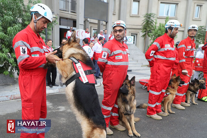 تجهیز مراکز عملیاتی شعب جمعیت هلال احمر استان تهران