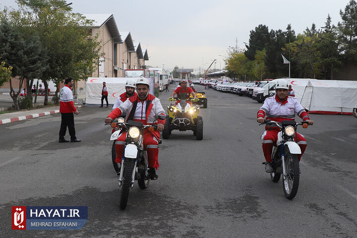 تجهیز مراکز عملیاتی شعب جمعیت هلال احمر استان تهران