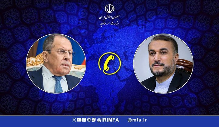 گفت‌وگوی تلفنی امیرعبداللهیان و لاوروف در رابطه با تحولات غزه