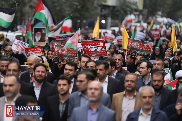 راهپیمایی 13 آبان در تهران
