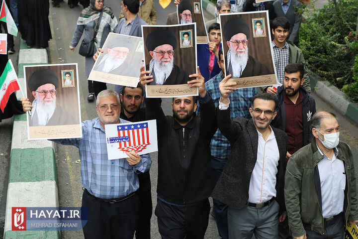 راهپیمایی 13 آبان در تهران