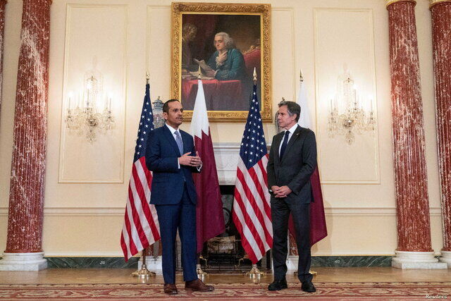 گفتگوی وزیران خارجه قطر و آمریکا در مورد آتش بس فوری در غزه و گشایش دائمی گذرگاه رفح گفتگوی وزیران خارجه قطر و آمریکا در مورد آتش بس فوری در غزه و گشایش دائمی گذرگاه رفح