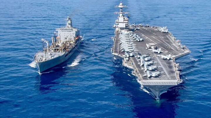 سنتکام : ناوهواپیمابر آمریکا در خلیج فارس مستقر شد سنتکام : ناوهواپیمابر آمریکا در خلیج فارس مستقر شد