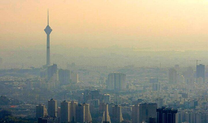 هوای ۹ شهرستان استان تهران آلوده شد