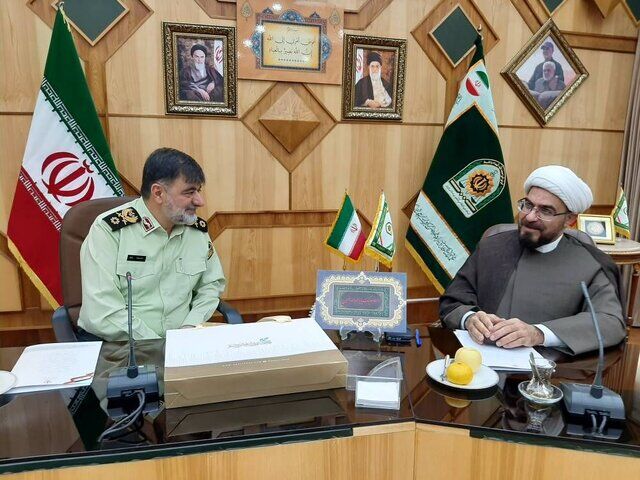 دیدار رئیس مرکز ارتباطات مردمی ریاست جمهوری با سردار رادان دیدار رئیس مرکز ارتباطات مردمی ریاست جمهوری با سردار رادان