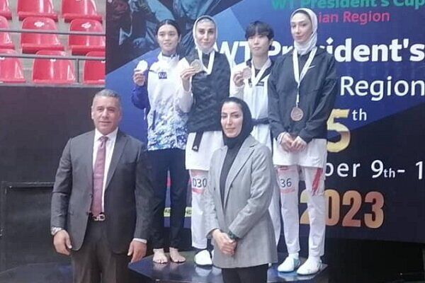 ناهید کیانی طلا گرفت ناهید کیانی طلا گرفت