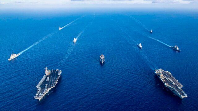 سقوط هواپیمای نظامی آمریکا در دریای مدیترانه سقوط هواپیمای نظامی آمریکا در دریای مدیترانه