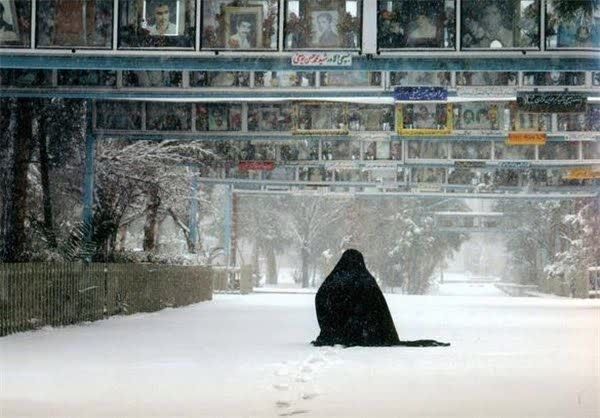 شهادت در برف و الهام به مادر شهید شهادت در برف و الهام به مادر شهید