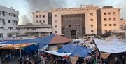 تداوم حملات و محاصره بیمارستان الشفاء غزه توسط اشغالگران