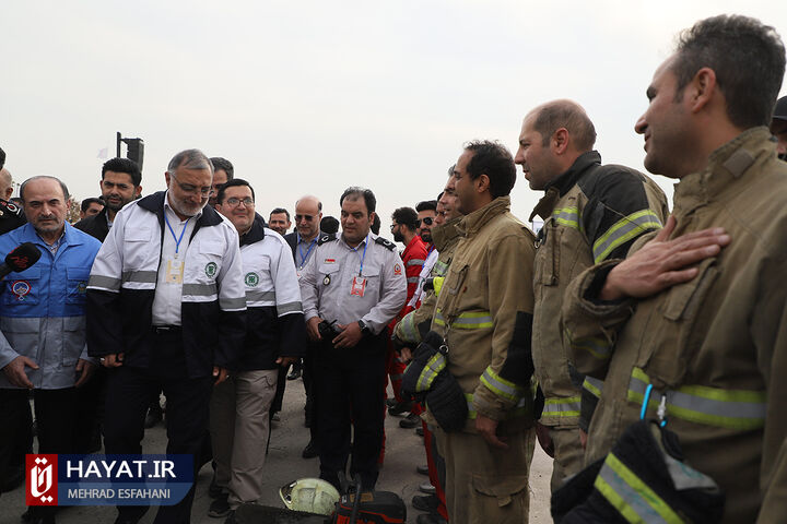 تمرین اسکان اضطراری کلانشهر تهران