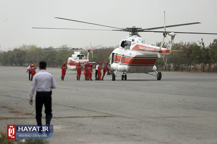 تمرین اسکان اضطراری کلانشهر تهران
