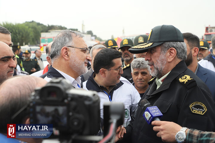 تمرین اسکان اضطراری کلانشهر تهران