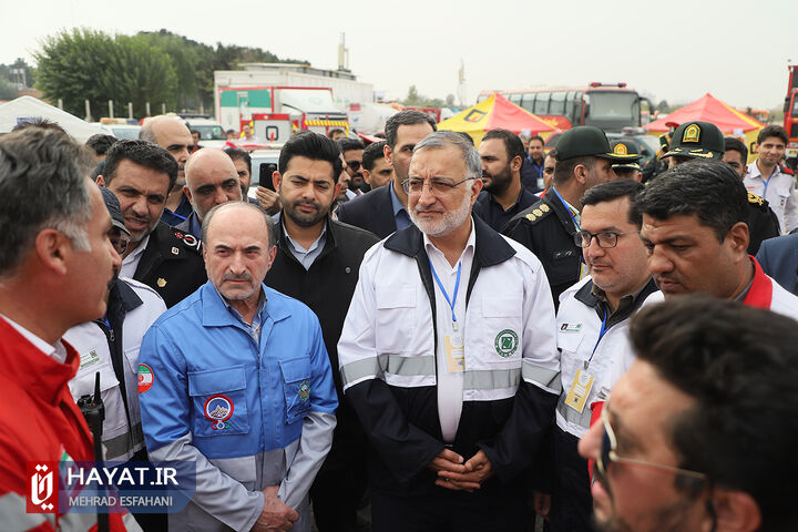 تمرین اسکان اضطراری کلانشهر تهران