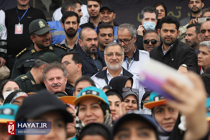 تمرین اسکان اضطراری کلانشهر تهران