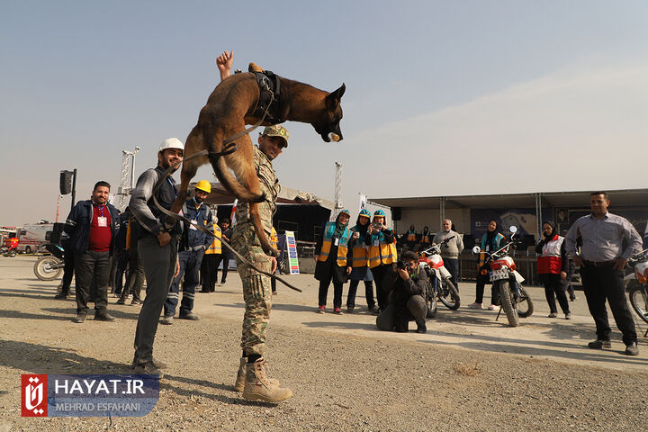 تمرین اسکان اضطراری کلانشهر تهران