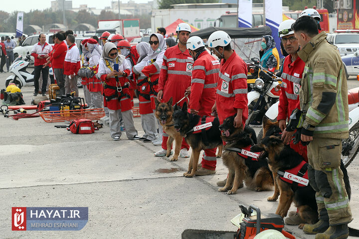 تمرین اسکان اضطراری کلانشهر تهران