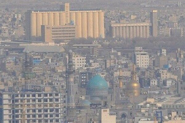 هوای مشهد ناسالم شد هوای مشهد ناسالم شد