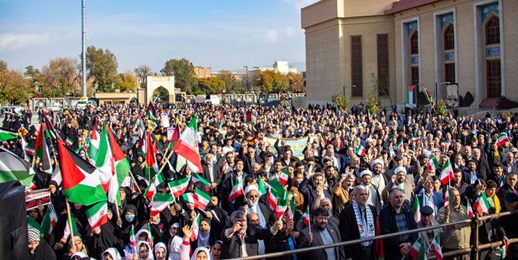 کل ایران یکپارچه علیه رژیم صهیونیستی به پا خواستند + عکس