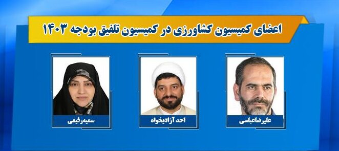 اعضای کمیسیون تلفیق بودجه ۱۴۰۳ مشخص شدند