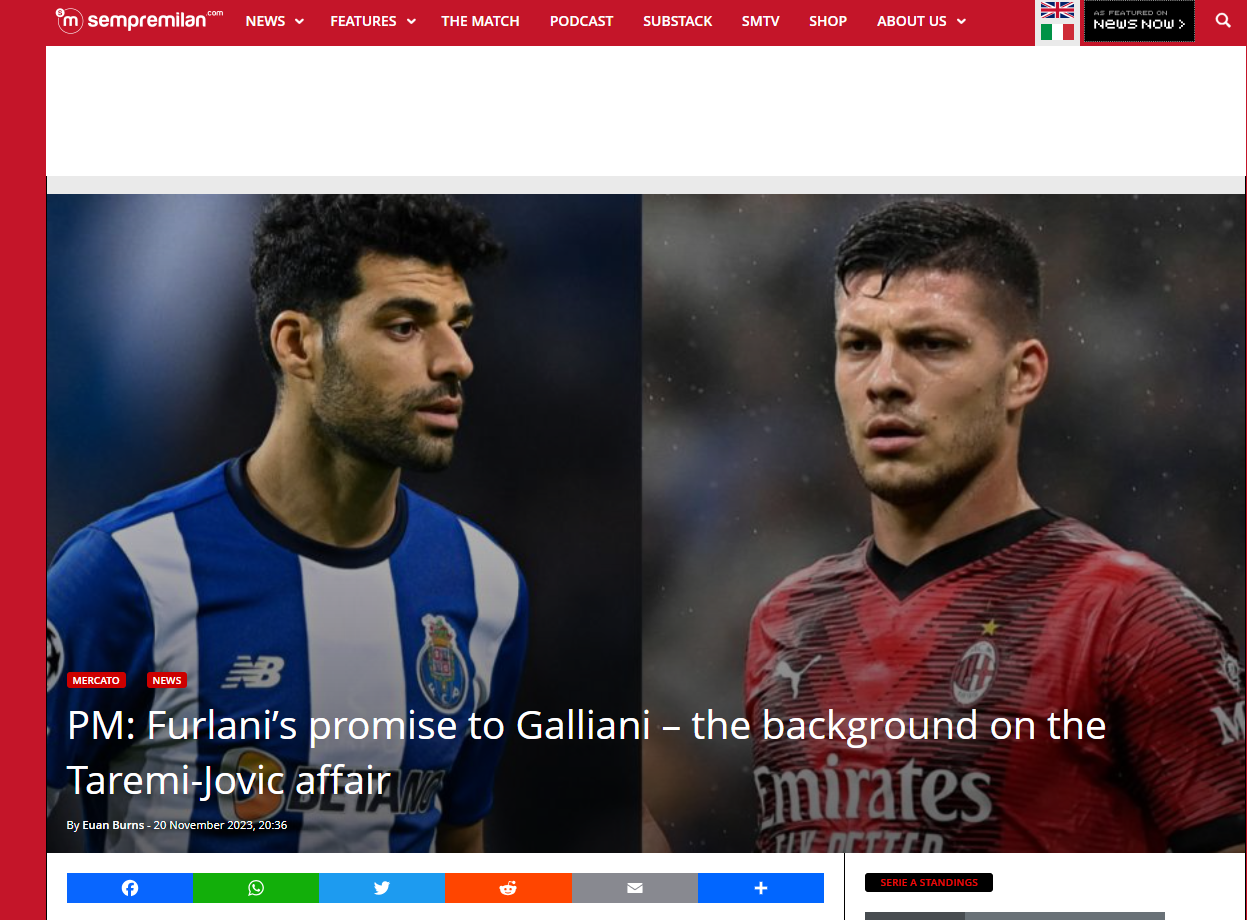 پایان رقابت میلان و اینتر برای جذب طارمی