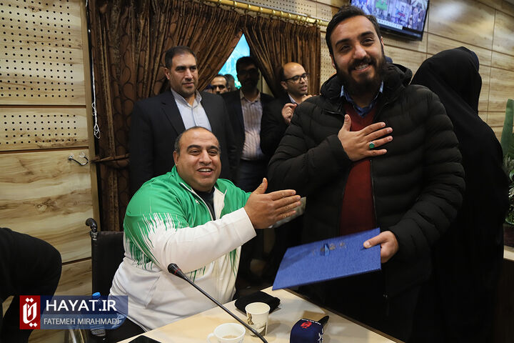 مراسم تجلیل از ورزشکاران مدال آور پارالمپیک ایران