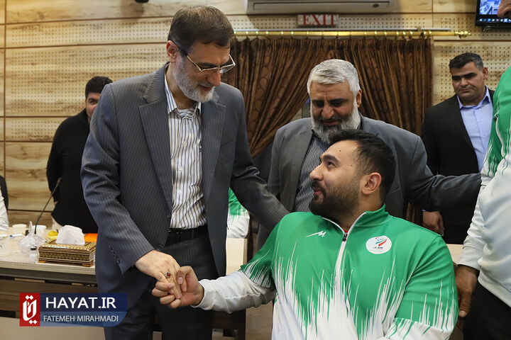 مراسم تجلیل از ورزشکاران مدال آور پارالمپیک ایران