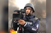 خبرنگاران فلسطینی عقب‌نشینی نمی کنند + فیلم