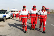 ارائه خدمات امدادی نیروهای هلال احمر به بیش از ۳ هزار نفر در سوانح جوی