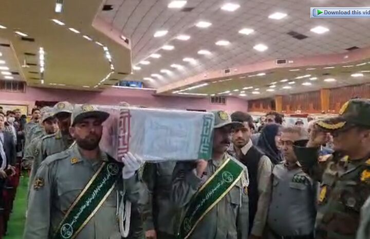 تشییع پیکر مطهر شهید گمنام در اولین کنگره شهدا و ایثارگران سازمان حفاظت محیط زیست + فیلم تشییع پیکر مطهر شهید گمنام در اولین کنگره شهدا و ایثارگران سازمان حفاظت محیط زیست + فیلم