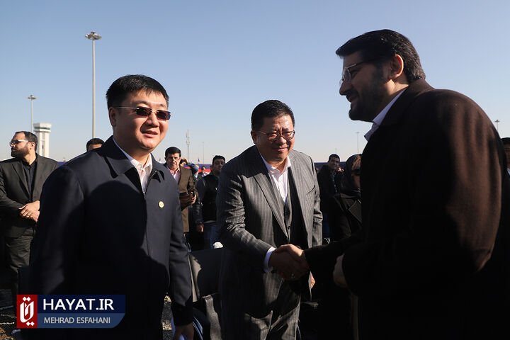 آیین شروع عملیات عمرانی فاز ۲ شهر فرودگاهی امام خمینی (ره)