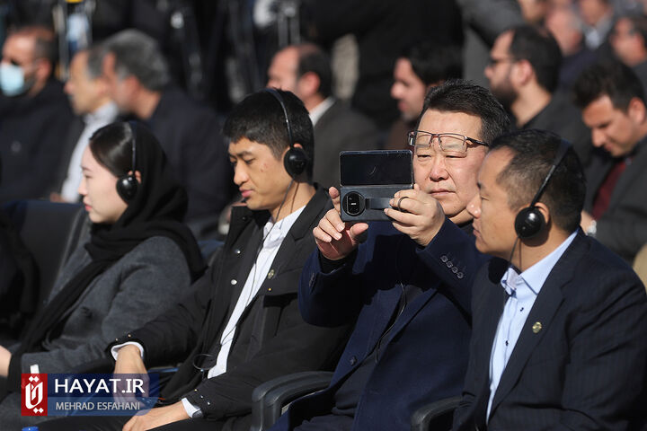 آیین شروع عملیات عمرانی فاز ۲ شهر فرودگاهی امام خمینی (ره)