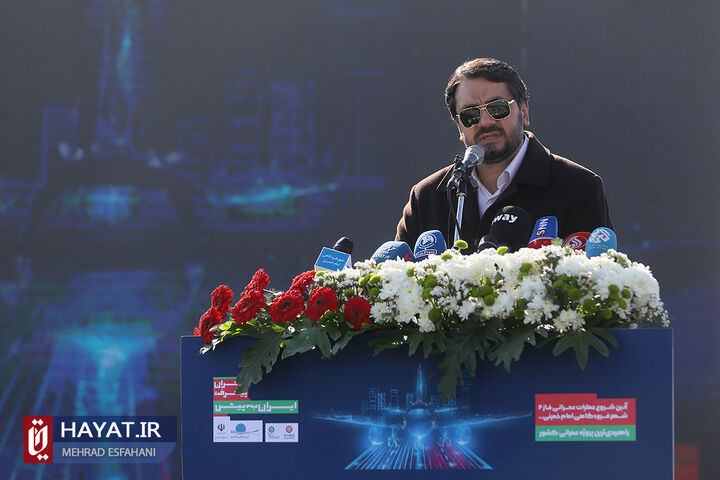 آیین شروع عملیات عمرانی فاز ۲ شهر فرودگاهی امام خمینی (ره)