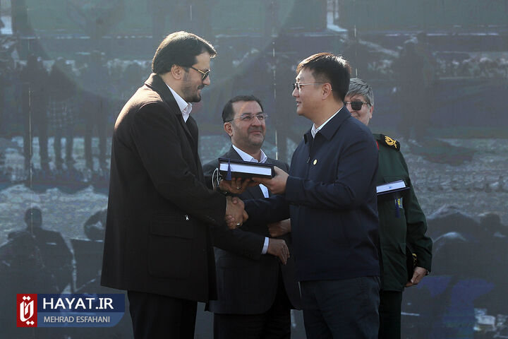 آیین شروع عملیات عمرانی فاز ۲ شهر فرودگاهی امام خمینی (ره)